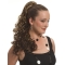 Fashion Brown Curly Long Ponytails Hairpieces