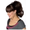 Synthetic Brown Shining Ponytails