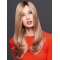 Best Quality Long Straight  Lace Front Monofilament Blonde Remy Human Hair  WomenWigs
