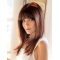 Long Straight Brown 16" Sleek Synthetic Women Wigs