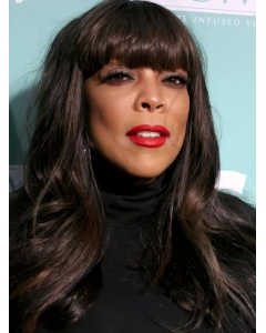 20'' Long Straight Lace Front Synthetic Women Wendy Williams Wig