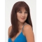 18'' Long Straight Full Lace Tempting Remy Human Hair Red Women Wigs