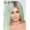 18'' Long High Quality Straight Without Bangs Capless Synthetic Kylie Jenner Inspired Women Wigs