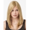 Cool Blonde Straight Monofilament Lace Front Long Human Hair Women Wigs