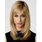 16'' Long Straight Capless Stylish Blonde  Synthetic Women Wigs