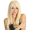 Blonde Long Straight Full Lace Remy Human Hair Women Wigs