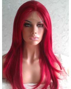 20 Inches Long Straight Lace Front Synthetic Women Wigs