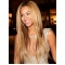 22'' Long Straight  High Quality Lace Front 100% Remy Hair Women Beyonce Style Wig