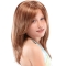 Nice Auburn Straight100% Hand-Tied Mono Top Heat Friendly Synthetic Long Kids Wigs