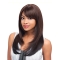 18'' Affordable Auburn Straight Capless Long Heat Friendly Synthetic Women African American Wigs