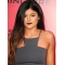 26" Straight Long Without Bangs  Full Lace Ombre/2 Tone Synthetic Women Kylie Jenner Wigs