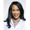 Long 16" Straight Without Bangs Lace Front Synthetic Women Beverly Johnson Wigs