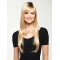 Trendy Blonde Straight With Bangs Capless Long Synthetic Women Wigs