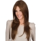 20'' Brown Layered Straight Capless Synthetic Great Long Synthetic Women Wigs