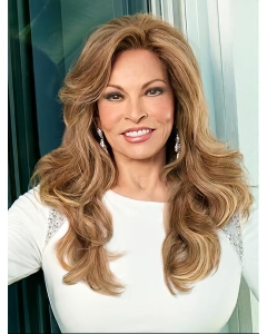 20'' Convenient  Wavy Without Bangs Layered Monofilament Lace Front Human Hair Women Wigs