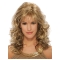 Modern Blonde Wavy With Bangs Capless Long Classic Synthetic Women Wigs