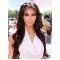 24'' Wavy Without Bagns Lace Front Synthetic Kim Kardashian Pretty Wigs 