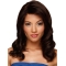 Auburn Layered Lace Front Wavy Without Bangs Impressive Long Human Hair Wigs