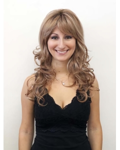 Fabulous Blonde Wavy Synthetic Long Wigs