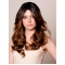 Trendy Brown Wavy Long Celebrity Wigs