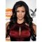 Kim Kardashian Hairstyle 100% Human Hair Long Wavy Black 22 Inches Full Lace Wig