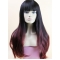 Affordable 24 Inch wavy Lace Front 100% Remy Hair Ombre Wigs
