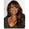 Beverly Johnson Stunning Long Full body Wavy Lace Front Human Hair Wig with Bangs