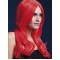 Beautiful Long Wavy Red Capless Synthetic Wigs