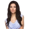 Comfortable Black Wavy Long Human Hair Wigs
