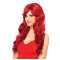 Long Wavy Capless Synthetic Red Wigs
