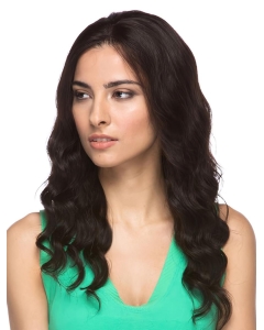 Affordable Brown Wavy Long Lace Front Wigs
