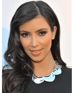 New Wavy Long Black Kim Kardashian Wigs