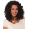 Brown 13" Curly Classic Lace Front Synthetic Wigs