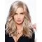 16" Curly Blonde Classic Long Wigs