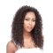 Mature Brown Curly Long Human Hair Wigs & Half Wigs