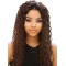 Sassy Auburn Curly Long Human Hair Full Lace Wigs