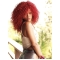 Rihanna Diva Long Kinky Curly Hairstyle Lace Human Hair Wig 14 Inches