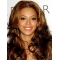 Fantastic Long Curly Brown Without Bangs Beyonce Inspired Wigs