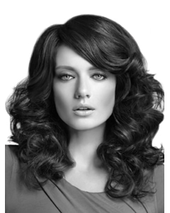 Best Black Curly Synthetic Long Wigs