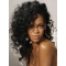 Rihanna 100% Human Remy Hair Long Loose Curl Lace Front Wig 16 Inches