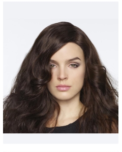 So Great Brown Long Curly Without Bangs Popular Wigs