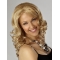 Nice Blonde Curly Synthetic Long Wigs