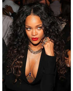 Lace Front Curly 18" Convenient Rihanna Hair
