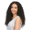 Black Curly Without Bangs Remy Human Hair 360 Lace Women Wigs