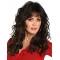 With Bangs Curly Lace Front Long Synthetic Women Marie Osmond Wigs