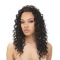 Trendy Black Curly Long Glueless Lace Front Synthetic Women Wigs