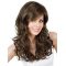 Style Brown Curly Capless Long Synthetic Women Wigs