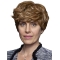 100% Hand-tied Blonde Layered Best Curly Short Human Hair Lace Front Wigs