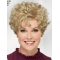 Curly Blonde Short 8" Trendy Classic Wigs For Old Women