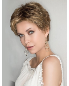 Short Curly Blonde Boycuts High Quality Synthetic Lace Front Wig For Women